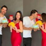 Alice ganha fantasia de Branca de Neve para comemorar 4 meses ao lado de Laís Caldas e Gustavo